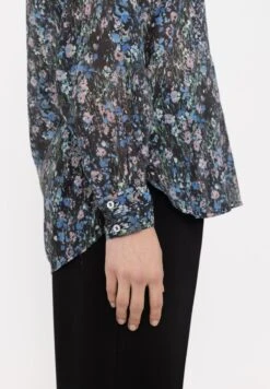 Soft Rebels Overhemdblouse - Multi Pop Flower Azure Blue Print -Kleding Hoog Verkoopwinkel 001d581be4c741039f65d4de006b4203