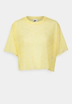 Nike Sportswear Air Crop - T-Shirt Print - Topaz Gold -Kleding Hoog Verkoopwinkel 0135a2125b5046c1973f2f74d87f6f43
