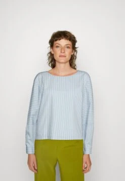 Esmé Studios Neva Blouse - Longsleeve - Blue Fog