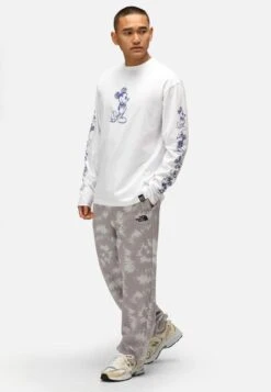 Unisex Langarm Disney Mickey Sketch Sleeve - Longsleeve - White -Kleding Hoog Verkoopwinkel 02ef7028fe6f48898d371c9fde3f9810