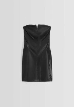 BERSHKA Mini- Etui-Jurk - Black -Kleding Hoog Verkoopwinkel 0362c548ecb94f1cacda7cb4da218510