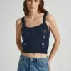 Pepe Jeans Emalynn - Top - Dulwich Blue -Kleding Hoog Verkoopwinkel 03bd312cbf54442cbe60911fcce8550f