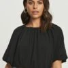 Tussah Matina - Blouse - Black