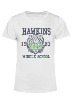 Henry Tiger Stranger Things Tiger Sep - T-Shirt Print - White -Kleding Hoog Verkoopwinkel 08f2c94d4a95431a89b3c120ce56edbd