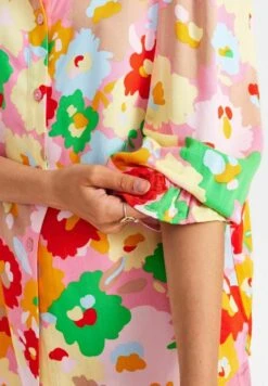 Nuzahra - Overhemdblouse - Plumeria -Kleding Hoog Verkoopwinkel 0c3291aef00d44b7a225489be861e076