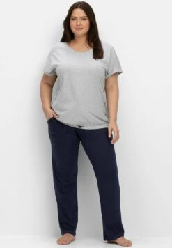 Sheego Trainingsbroek - Marine