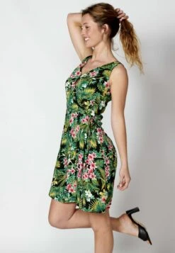 Koroshi Estampado - Jurk - Multicolor -Kleding Hoog Verkoopwinkel 0e806a3d9f75493e9fcf7cc6fbc7b372