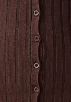 Gebreide Jurk - Chocolate -Kleding Hoog Verkoopwinkel 0f51b08ff22841b498db843f76187724