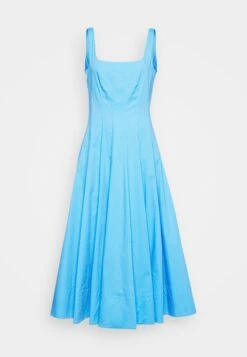 Staud Wells Dress - Jurk - Azure -Kleding Hoog Verkoopwinkel 120e374f427f48a6a7f690d32fa025c4