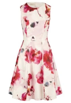 APART Cocktailjurk - Creme Multicolor -Kleding Hoog Verkoopwinkel 1213a7e0a2484cb593142a139a2f6501