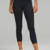 Lululemon Wunder Train Hr Crop 23 True - Legging - True Navy -Kleding Hoog Verkoopwinkel 131e10218ac94006a34c367cf95f638d