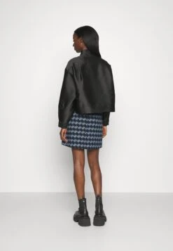 Sandro Recoupe - Minirok - Bleu/Noir -Kleding Hoog Verkoopwinkel 16cc411f75c648008cbd141e18a75a9b