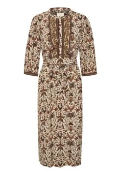 Part Two Salipw Dr - Blousejurk - Chestnut Block Print -Kleding Hoog Verkoopwinkel 1732068c32284373abf9222515cc68c7