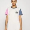 Quiksilver Tee Dress - Jerseyjurk - White -Kleding Hoog Verkoopwinkel 182aea16e3114ef8b0eff7ebde84e263