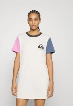 Quiksilver Tee Dress - Jerseyjurk - White