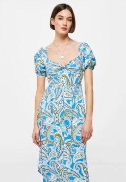 Springfield Cross Back Midi - Jurk - Blue -Kleding Hoog Verkoopwinkel 19f8eb2407024e7090c35f72cb4bfc7c