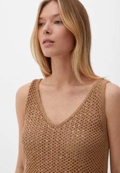 S.Oliver BLACK LABEL Mit V-Ausschnitt - Top - Sandstein -Kleding Hoog Verkoopwinkel 1e975d75811b4d12824618b534954eb0