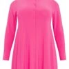 With Collar - Overhemdblouse - Pink -Kleding Hoog Verkoopwinkel 22a148f6c7034bf0bd28c096437f6f15