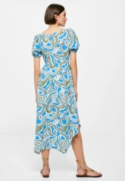 Springfield Cross Back Midi - Jurk - Blue -Kleding Hoog Verkoopwinkel 2357b8e3a4f54d9cad0cbf140e67ce35