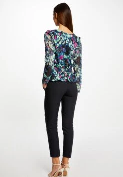 MORGAN Long-Sleeved - Blouse - Blue -Kleding Hoog Verkoopwinkel 23ce210a022a408aa367fafd3d1492a6
