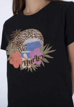 HURLEY Leopard Classic - T-Shirt Print - Black -Kleding Hoog Verkoopwinkel 24edfb78b0154d68962b0c02123e85b3