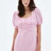 Balloon Sleeve - Jurk - Pink -Kleding Hoog Verkoopwinkel 254081aa64944cb8aeb98aa9e36d6c95