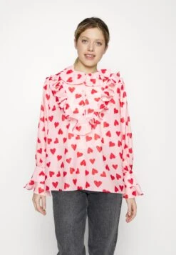 SISTER JANE Cherish Ruffle Blouse - Blouse - Pink