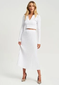 Ray - Plooirok - Ivory -Kleding Hoog Verkoopwinkel 2a3755c4b01a413bbf1b9dc50f15ccc8