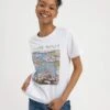 Even&Odd T-Shirt Print - White -Kleding Hoog Verkoopwinkel 2f9b05f8913147cb9501d4a59892f48d
