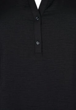 Zizzi Long Sleeved - Blouse - Black -Kleding Hoog Verkoopwinkel 31538707e6a6435294e807a755847362
