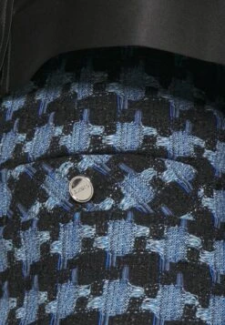 Sandro Recoupe - Minirok - Bleu/Noir -Kleding Hoog Verkoopwinkel 3248c28a2c334e1f8d56d9604aae3208