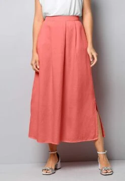 Plooirok - Koralle -Kleding Hoog Verkoopwinkel 339662e80f1249248f77ad42dabe62ba