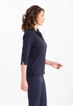 Le Top Collar Travel - Blouse - Blauw -Kleding Hoog Verkoopwinkel 33ab419098ff4caf922763db2d700a4e