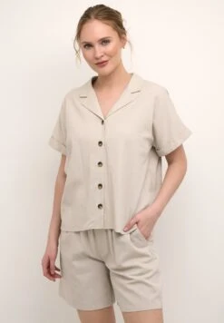 Dias Ss - Overhemdblouse - Oxford Tan