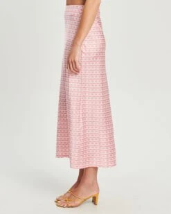 Tinka - Maxirok - Pink Geo Print -Kleding Hoog Verkoopwinkel 3596bb44343c44529faff235fbe90fe8