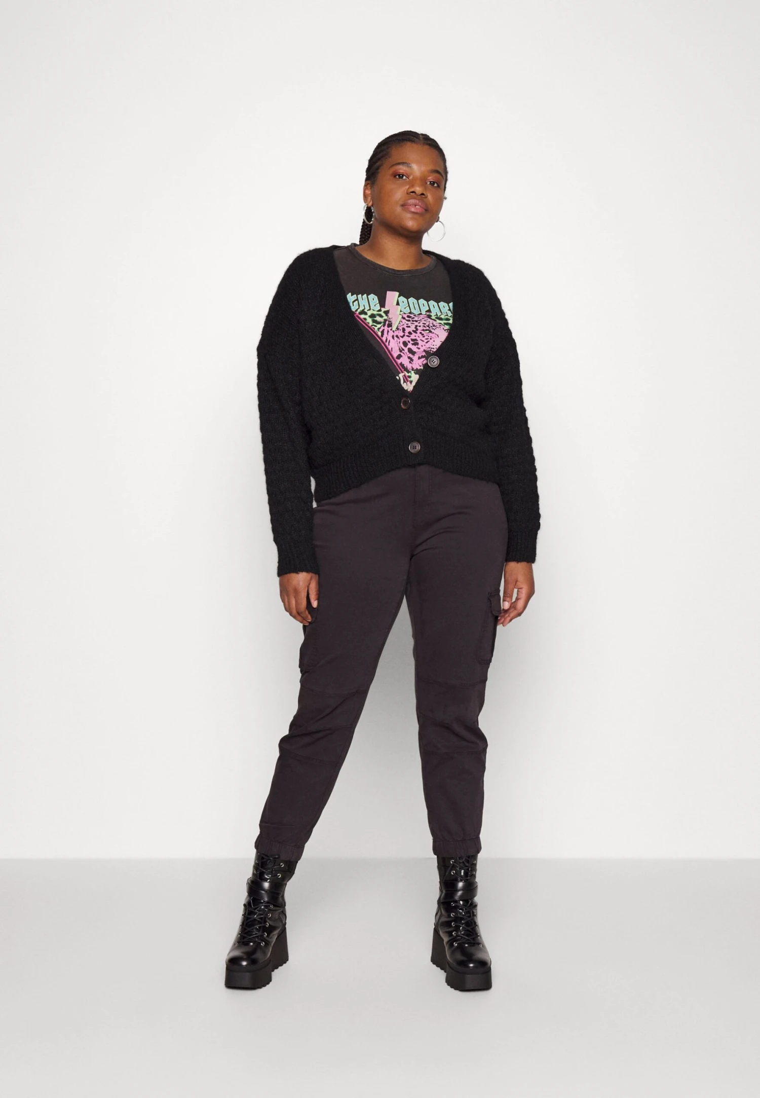 ONLY CARMAKOMA Carmissouri - Broek - Washed Black 4 ONLY CARMAKOMA Carmissouri - Broek - Washed Black - Image 2