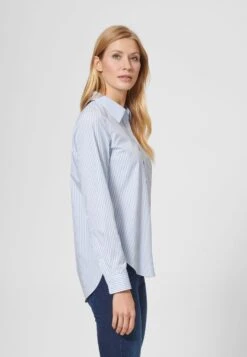 Gestreiftes- Overhemdblouse - Bleu/Weiß -Kleding Hoog Verkoopwinkel 37867093058646b185b71d7d46ad6a91