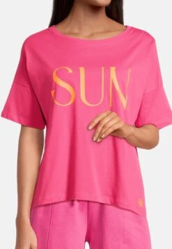 1/2 Arm Laffbeck - T-Shirt Print - Pink -Kleding Hoog Verkoopwinkel 38960339bb0b4140afe1aead8f51bac1