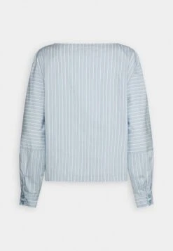 Esmé Studios Neva Blouse - Longsleeve - Blue Fog -Kleding Hoog Verkoopwinkel 3c360cfe2a9b448a911f618a83c53228