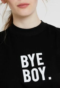 Mister Tee Ladies Bye Boy Extended Shoulder Dress - Jerseyjurk - Black -Kleding Hoog Verkoopwinkel 3d67ee724d884fc88ab44bf48c877b27