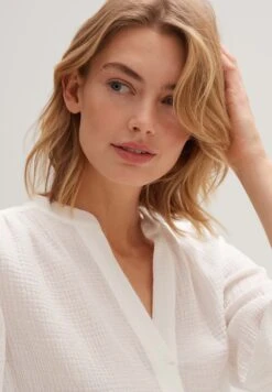 OPUS Langarm Fasami - Blouse - Milk -Kleding Hoog Verkoopwinkel 3d8b52cd9d0f40529729a80cc2e9d9b1