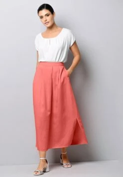 Plooirok - Koralle -Kleding Hoog Verkoopwinkel 3dab63057c23456698c4f0b303027633