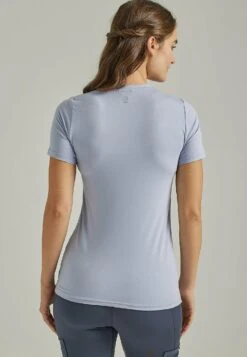 Wrangler T-Shirt Basic - Icelandic Blue -Kleding Hoog Verkoopwinkel 3de8e1e745b44082a74a26bb055c7da8