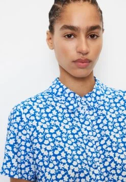 Marc O'Polo DENIM Kurzarm - Overhemdblouse - Mediterranean Blue -Kleding Hoog Verkoopwinkel 3f36ab8db71a432fb6455a6271e37a78