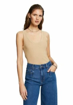 ESPRIT Top - Sand -Kleding Hoog Verkoopwinkel 4255cdf9de87447ab5588683fce3fb6d
