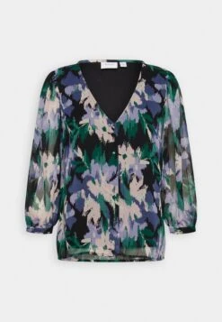 Vila Vidaliana Uma - Blouse - Black/Uma -Kleding Hoog Verkoopwinkel 45921f56808e42718ca4b23592539c8a