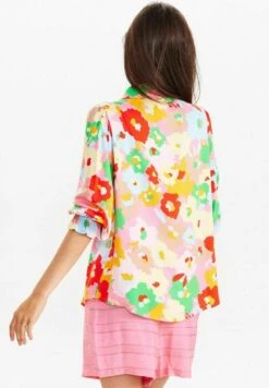 Nuzahra - Overhemdblouse - Plumeria -Kleding Hoog Verkoopwinkel 46687a8adf5f4ef4a4c92242e7dd4b9b
