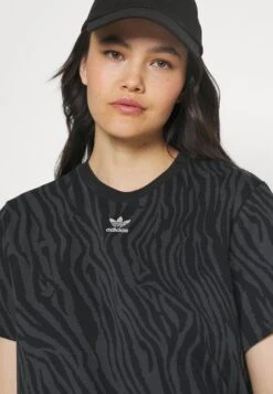 Adidas Originals Animal Tee - T-Shirt Print - Carbon/Black -Kleding Hoog Verkoopwinkel 4761772a6a284e80b35bcbf3eaa61563