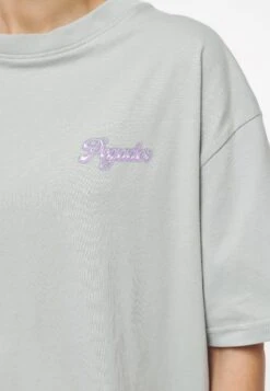 Pegador Fry Oversized Tee - T-Shirt Print - Washed Quiet Grey -Kleding Hoog Verkoopwinkel 48b5d6137a7b4876825a48bbc03591d4