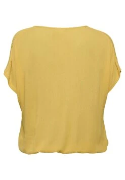 Ami Stanley Ss - Blouse - Ochre -Kleding Hoog Verkoopwinkel 49525a46e6a64bd990d9a5d5b39b5346
